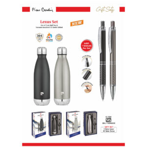 Lexus Set  Set of Civic Ball Pen & Vacuum Insulated SS Bottle 500ml