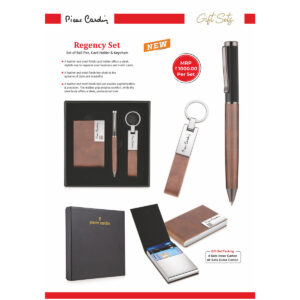 Regency Set  Set of Ball Pen, Card Holder & Keychain